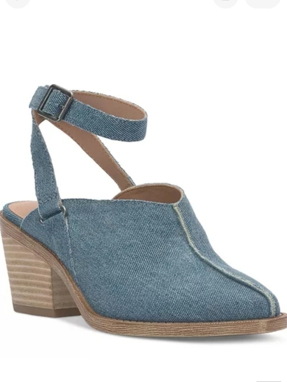 New In Box Lucky Brand Winola Ankle Strap Shooties Size:  6